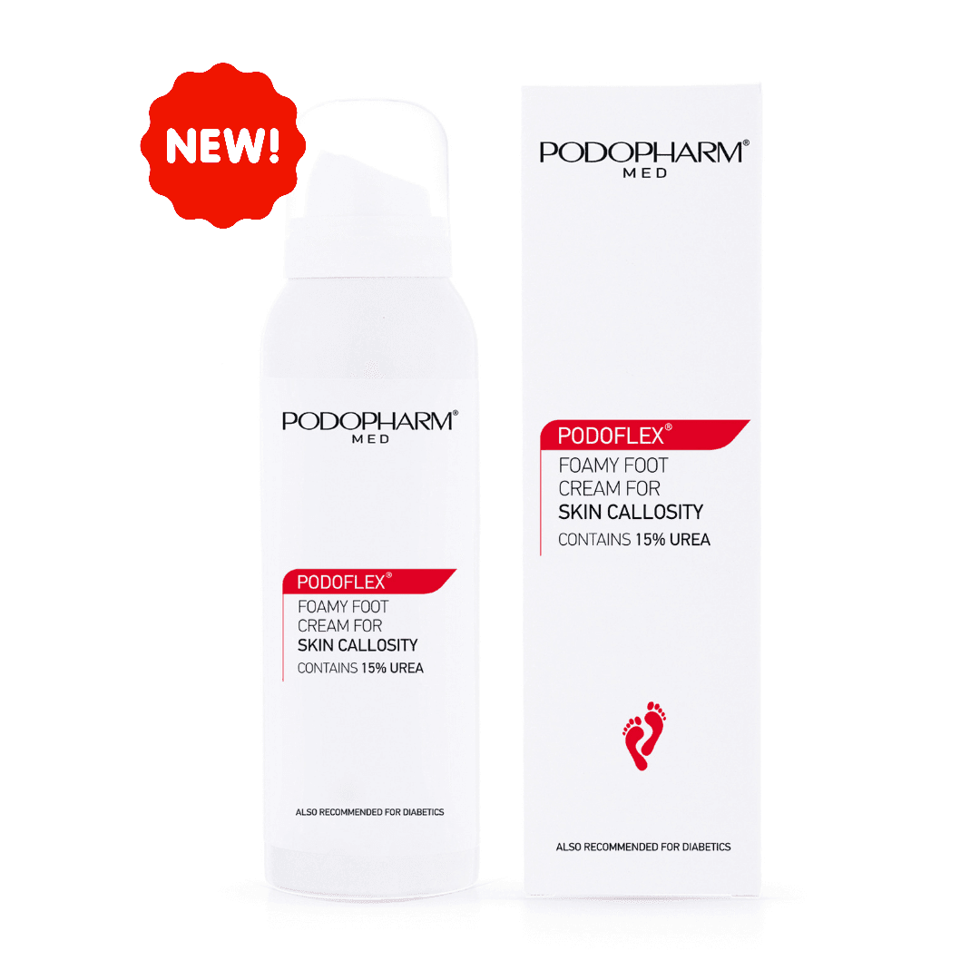 Schuimende voetcrème/ foam met 15% Ureum (pm09)